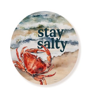 Stay Salty Crab Circle